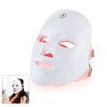7 Colors Led Facial Mask With Neck Red Light Therapy Mask For Skin Tightening Lifting Anti-aging Bio-Light Beauty Whitening Home
